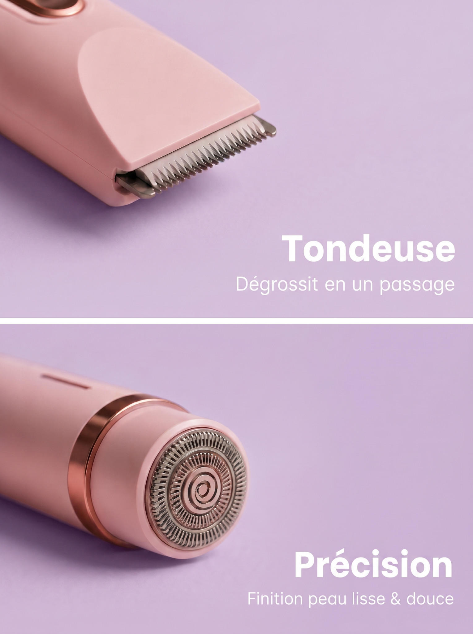 RASOIR ÉLECTRIQUE 2 EN 1