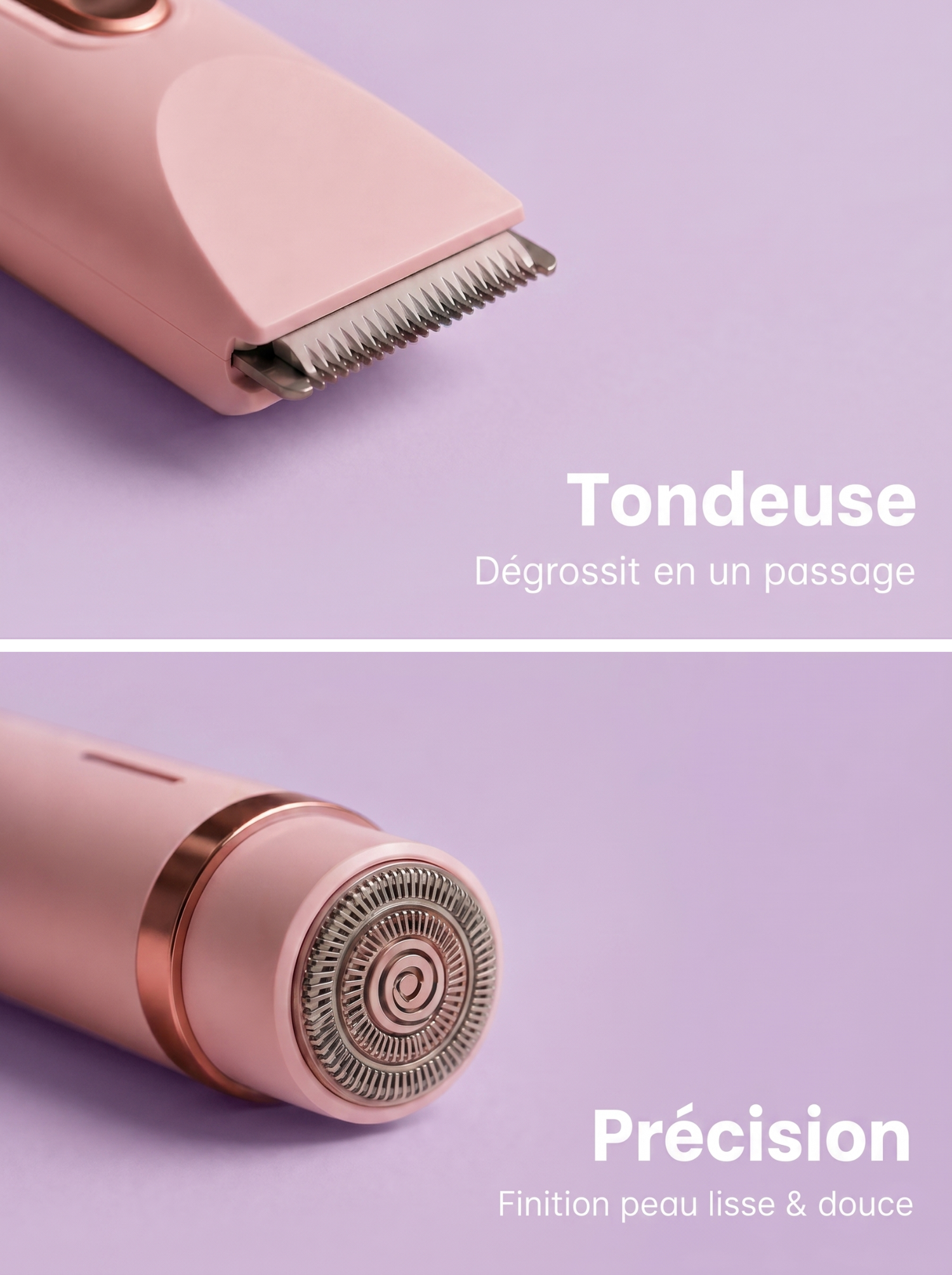 RASOIR ÉLECTRIQUE 2 EN 1